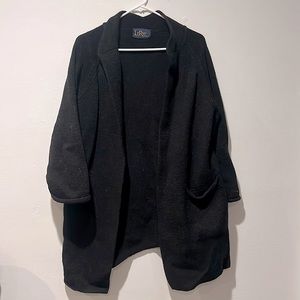 Vintage Black LeRoy Knitted Cardigan